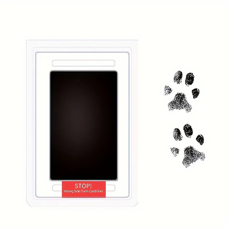 Dog Paw Print Ink Pad - Touchless Ink Pad - Footprint Pad For Memorial