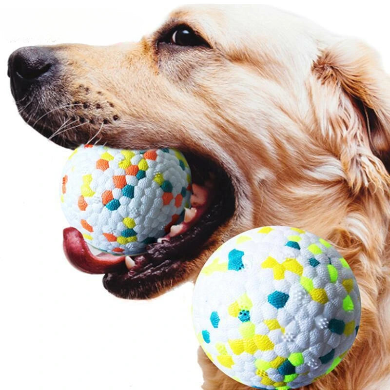 Bite-Resistant Chew Ball for Dogs Durable E-TPU Toy for Small & Large Breeds