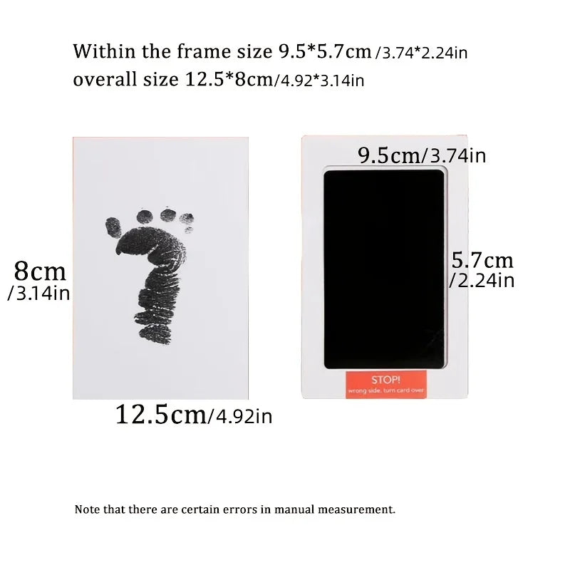 Dog Paw Print Ink Pad - Touchless Ink Pad - Footprint Pad For Memorial