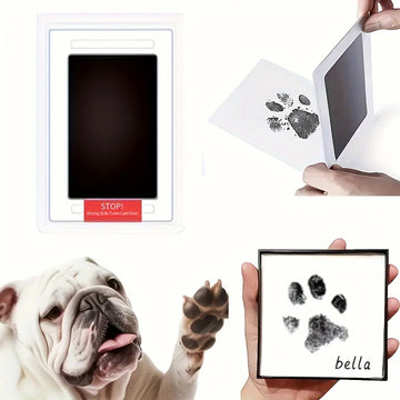 Dog Paw Print Ink Pad - Touchless Ink Pad - Footprint Pad For Memorial