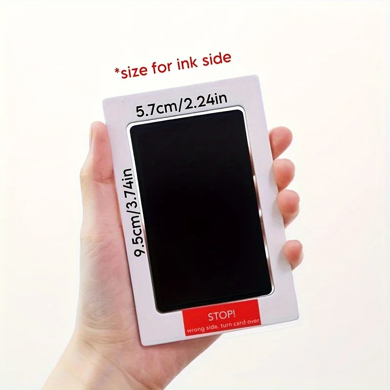 Dog Paw Print Ink Pad - Touchless Ink Pad - Footprint Pad For Memorial