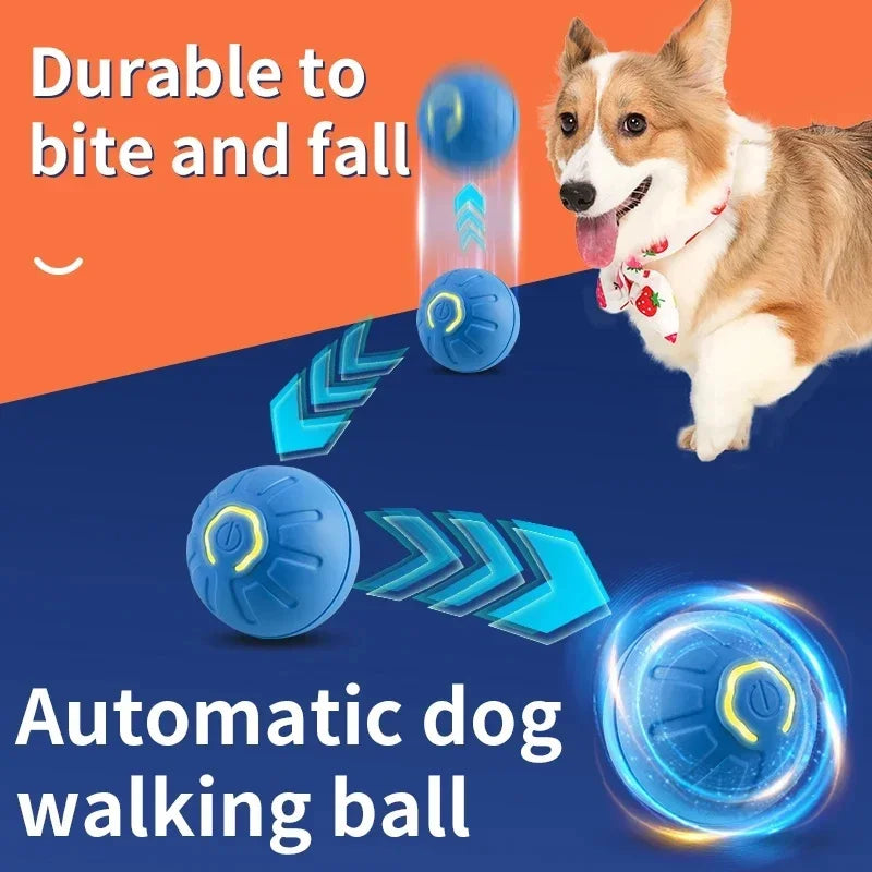 Best Interactive Dog Ball  Automatic Moving Pet Toy